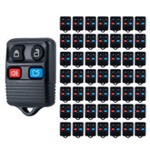 Lots of 50 Car Remote Fob Replacement for CWTWB1U212 fits 1999-2014 Ford Mustang 4 Button